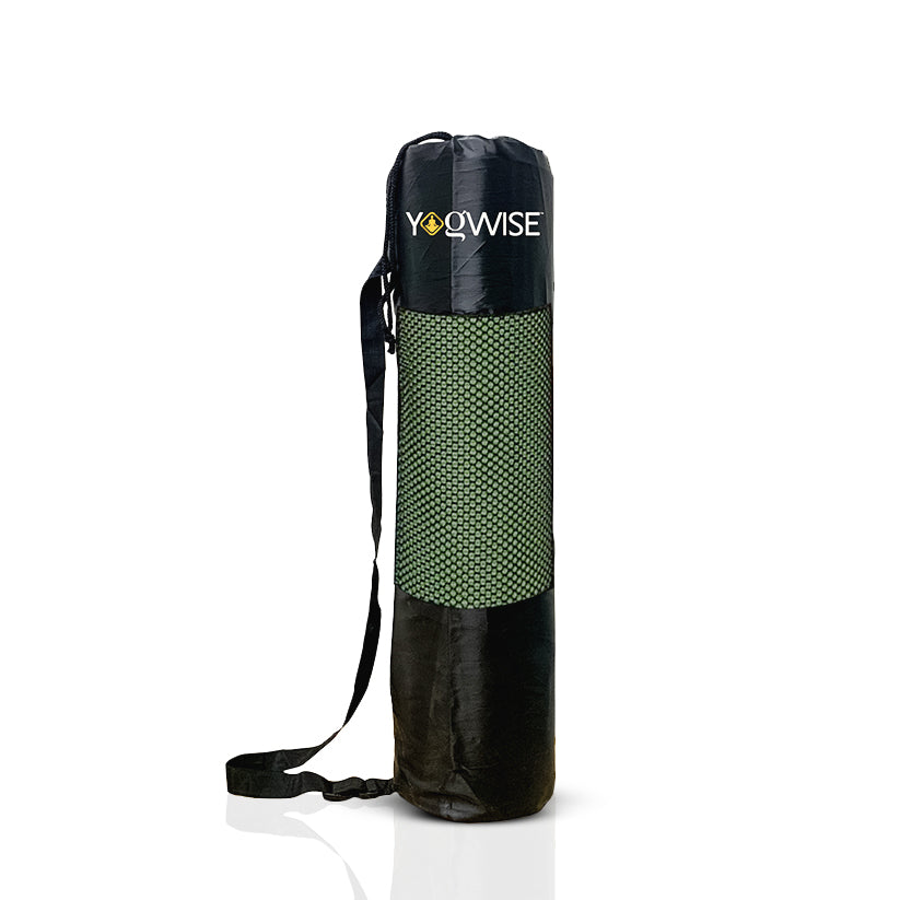 Yogwise Yoga Mat Bag | Yoga Mat cover | Yoga Mat Holder | Dori Lock Yoga  Bag - Black