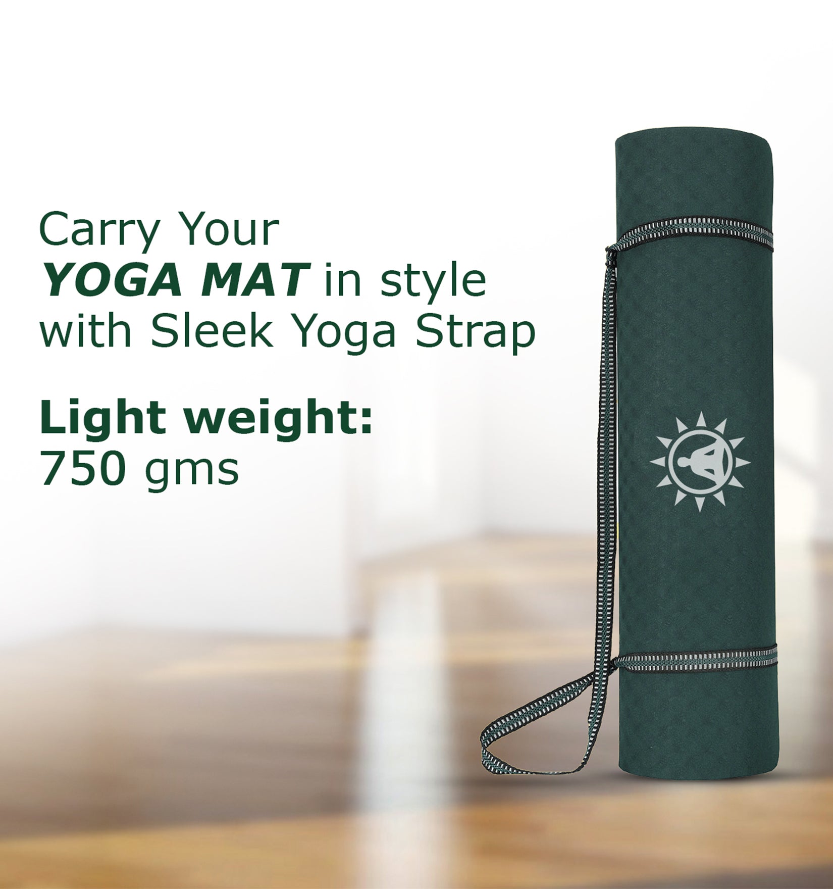 Foldable Anti Skid Eva 6mm Classic Yoga Mat