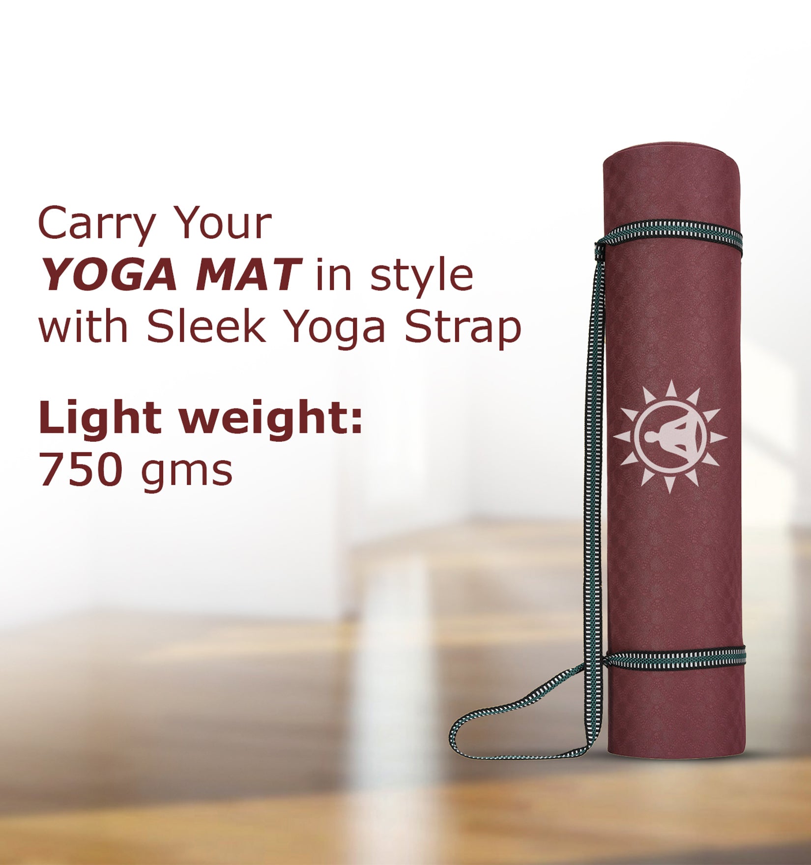 Multicolor Eva Yoga Mat, Thickness: 3 mm at Rs 101/piece in New