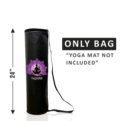 Visualization Meditation Printed Yoga Mat Bag - Yogwise